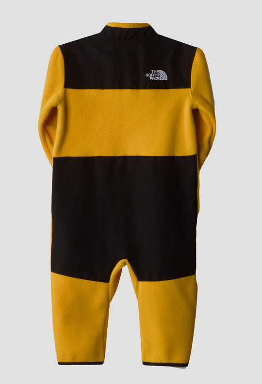 Baby The North Face Yellow Denali One Piece Set