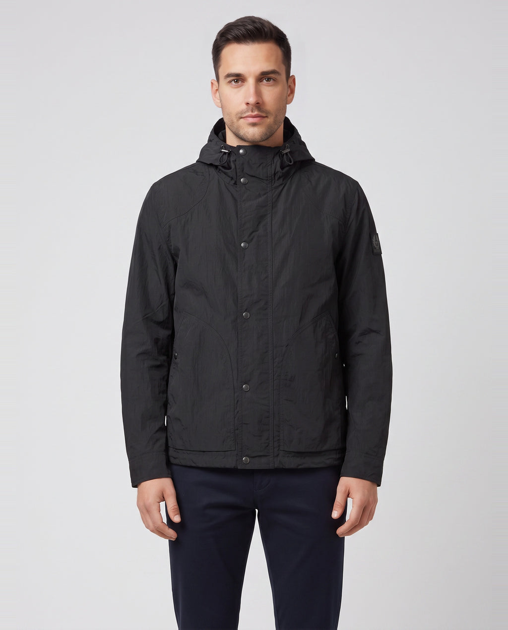 Mens Belstaff Marsh Jacket Black Jackets