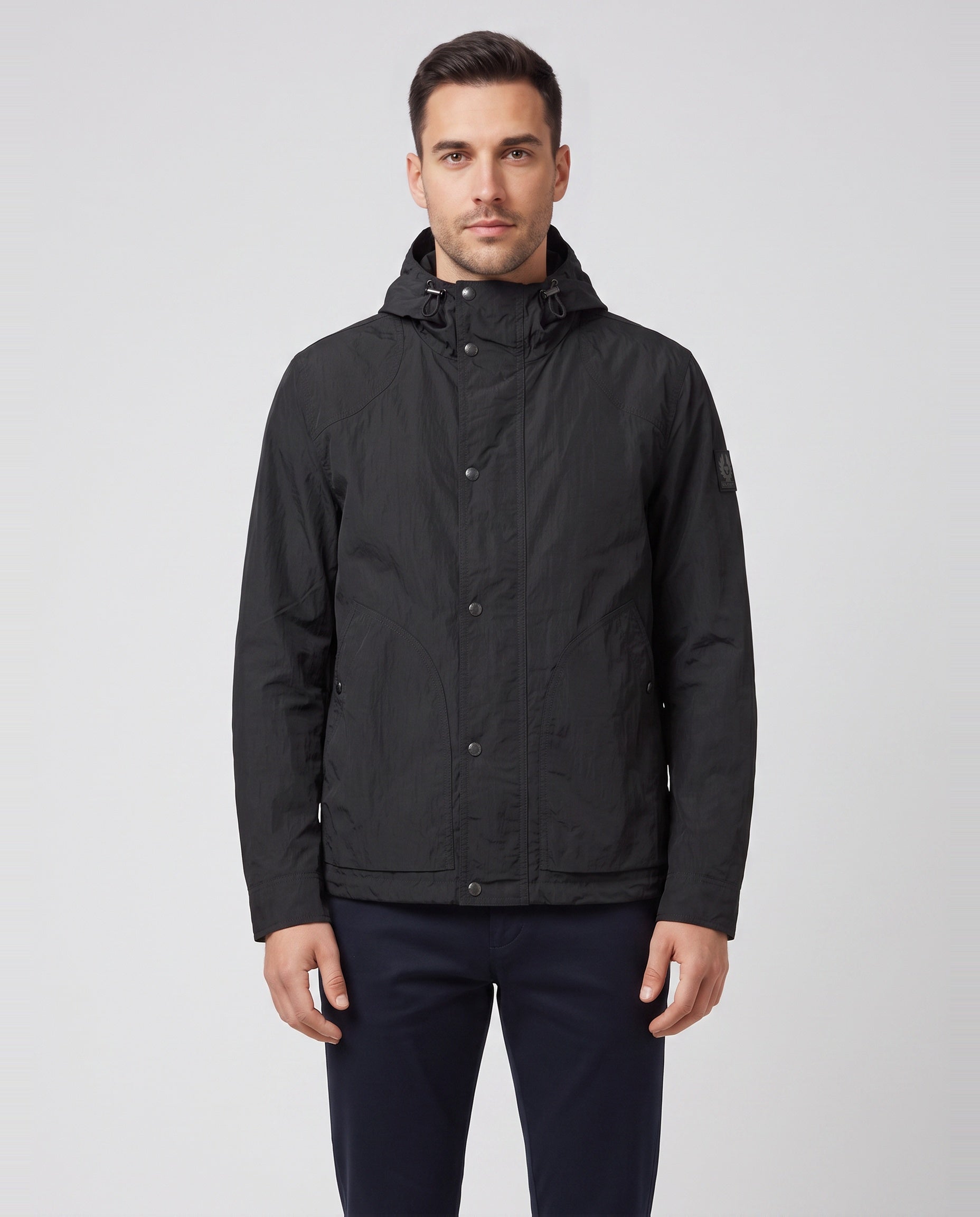Mens Belstaff Marsh Jacket Black Jackets