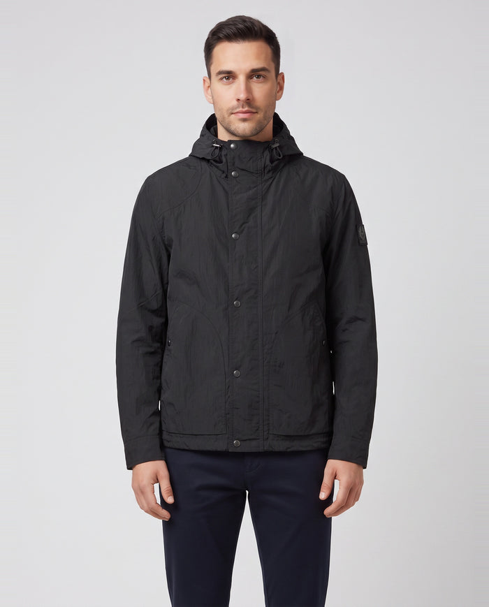 Mens Belstaff Marsh Jacket Black Jackets