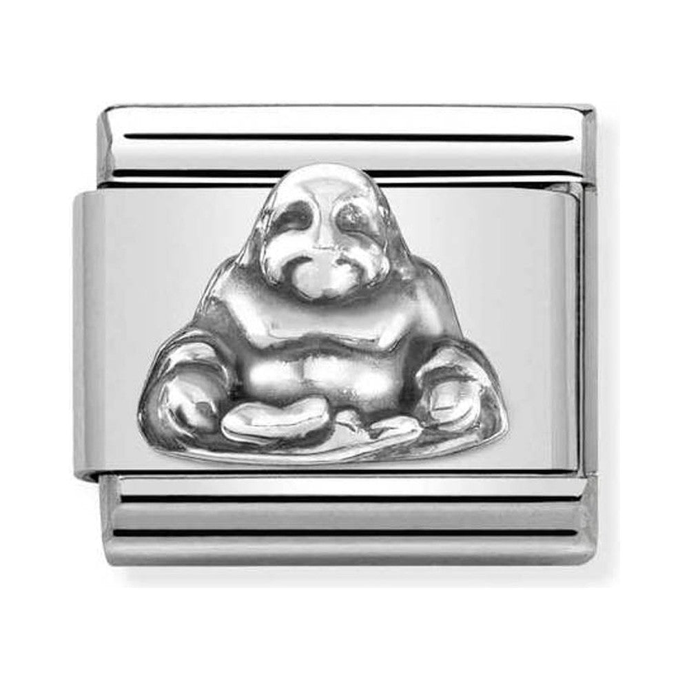 Nomination Composable Silver Buddha Charm *