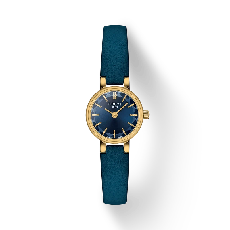 Tissot Ladies Lovely Round Blue Strap Watch T1400093604100