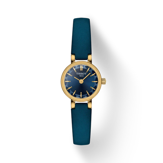 Tissot Ladies Lovely Round Blue Strap Watch T1400093604100