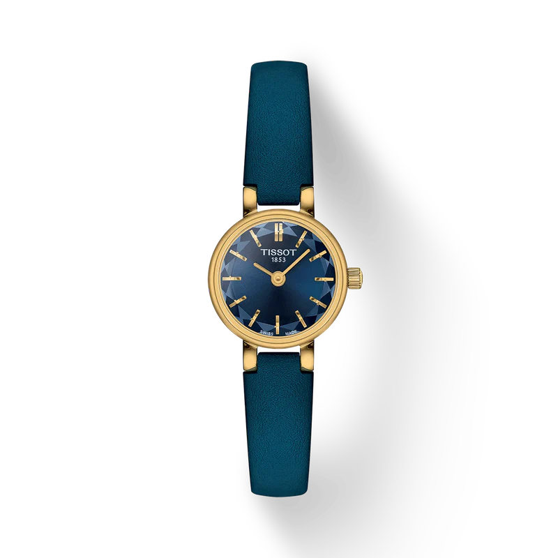 Tissot Ladies Lovely Round Blue Strap Watch T1400093604100