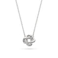 Kit Heath Marina Rope Knot Necklace in Silver by Kit Heath