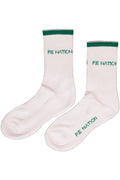 Women's P.E Nation Vita Socks White /College Green