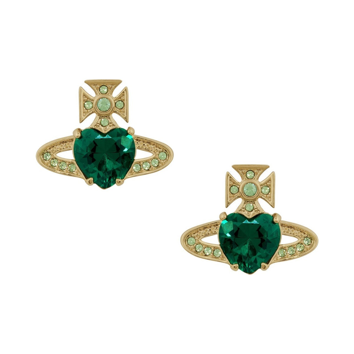 Vivienne Westwood Ariella Green Earrings 6201031T-02RA18-