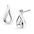 The Kit Heath Serenity Loop Grande Stud Earrings, a silver sterling earring from Kit Heath, available at OD’s Jewellers in St Helens