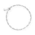 ChloBo beaded bracelet, "Rhythm of Water" collection, sterling silver. Elegant jewelry design on white.
