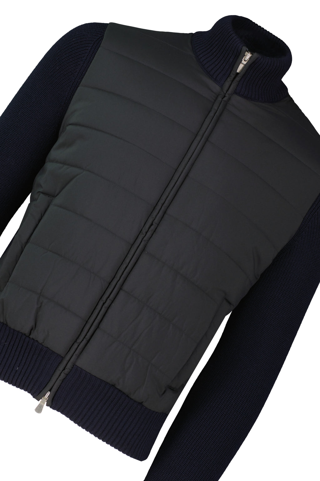 Men's Gran Sasso Navy Jacket Zip