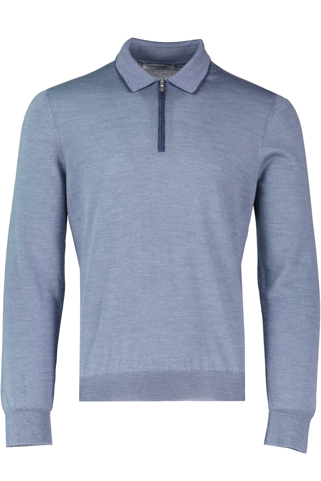 Men's Gran Sasso Blue Tennis Long Sleeve