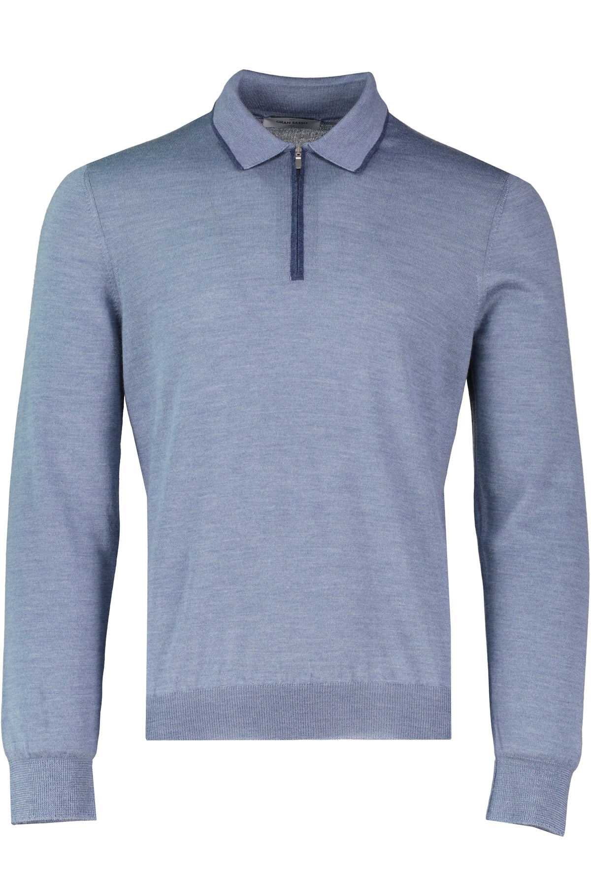 Men's Gran Sasso Blue Tennis Long Sleeve