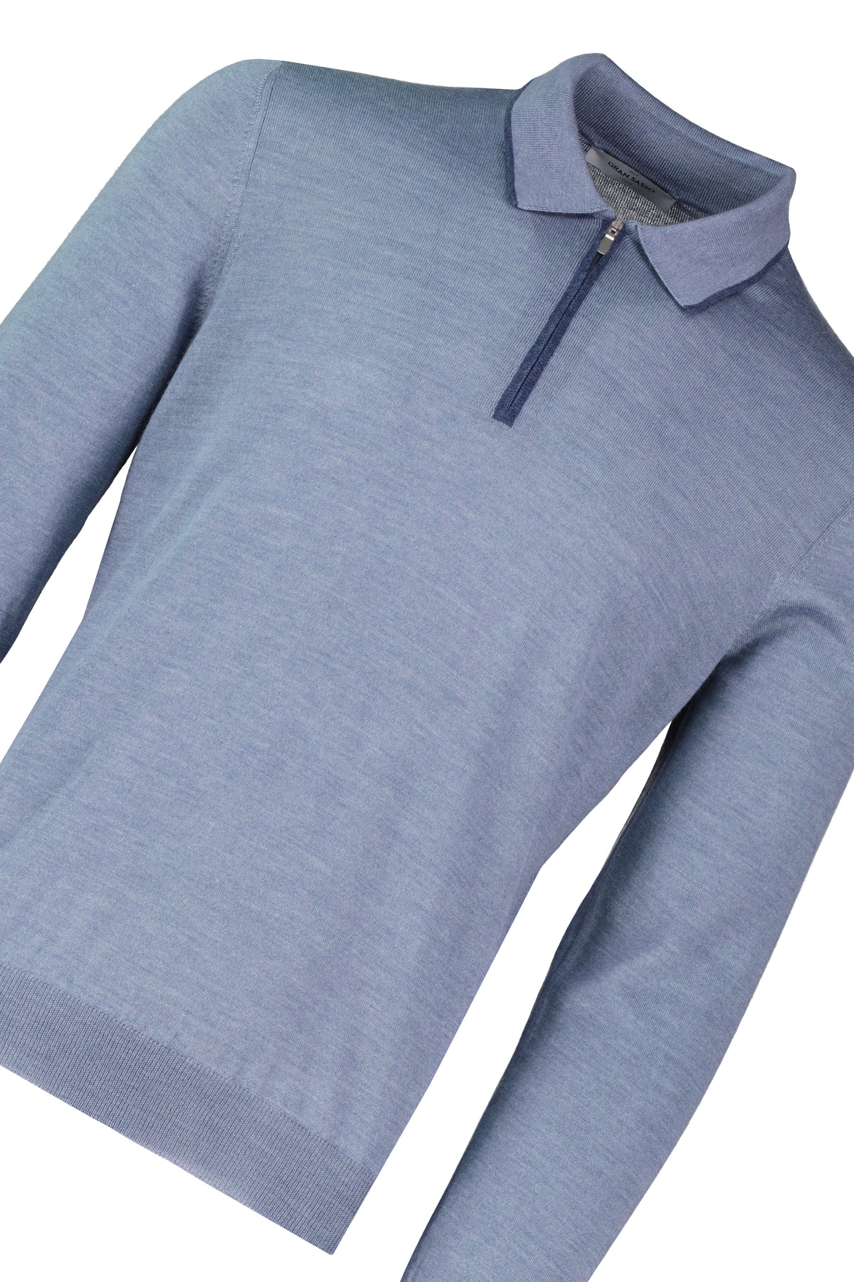 Men's Gran Sasso Blue Tennis Long Sleeve