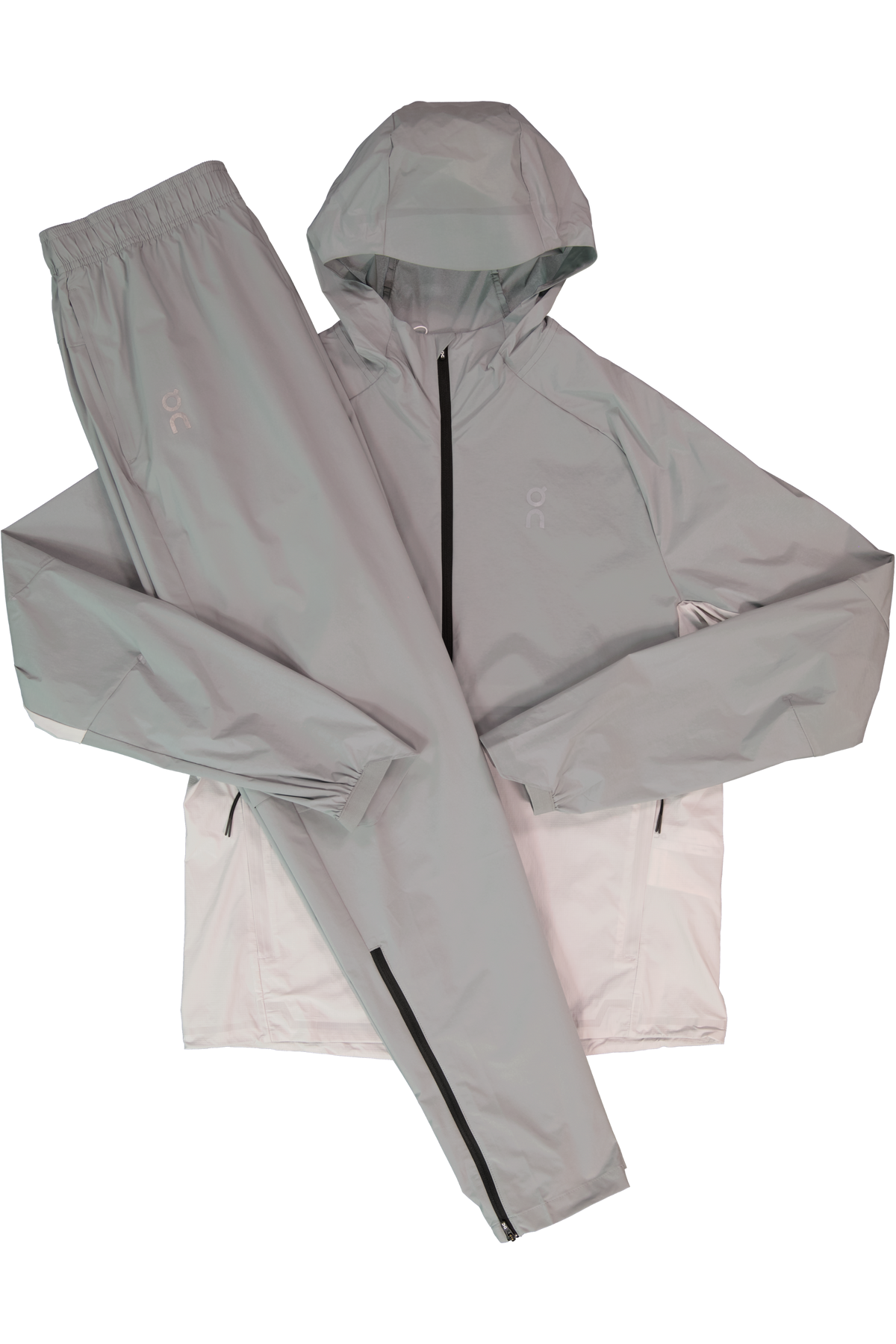 Men's On Running Core Jacket 1 Apollo | Glacier & Core Pants 1 Apollo Tracksuit Set