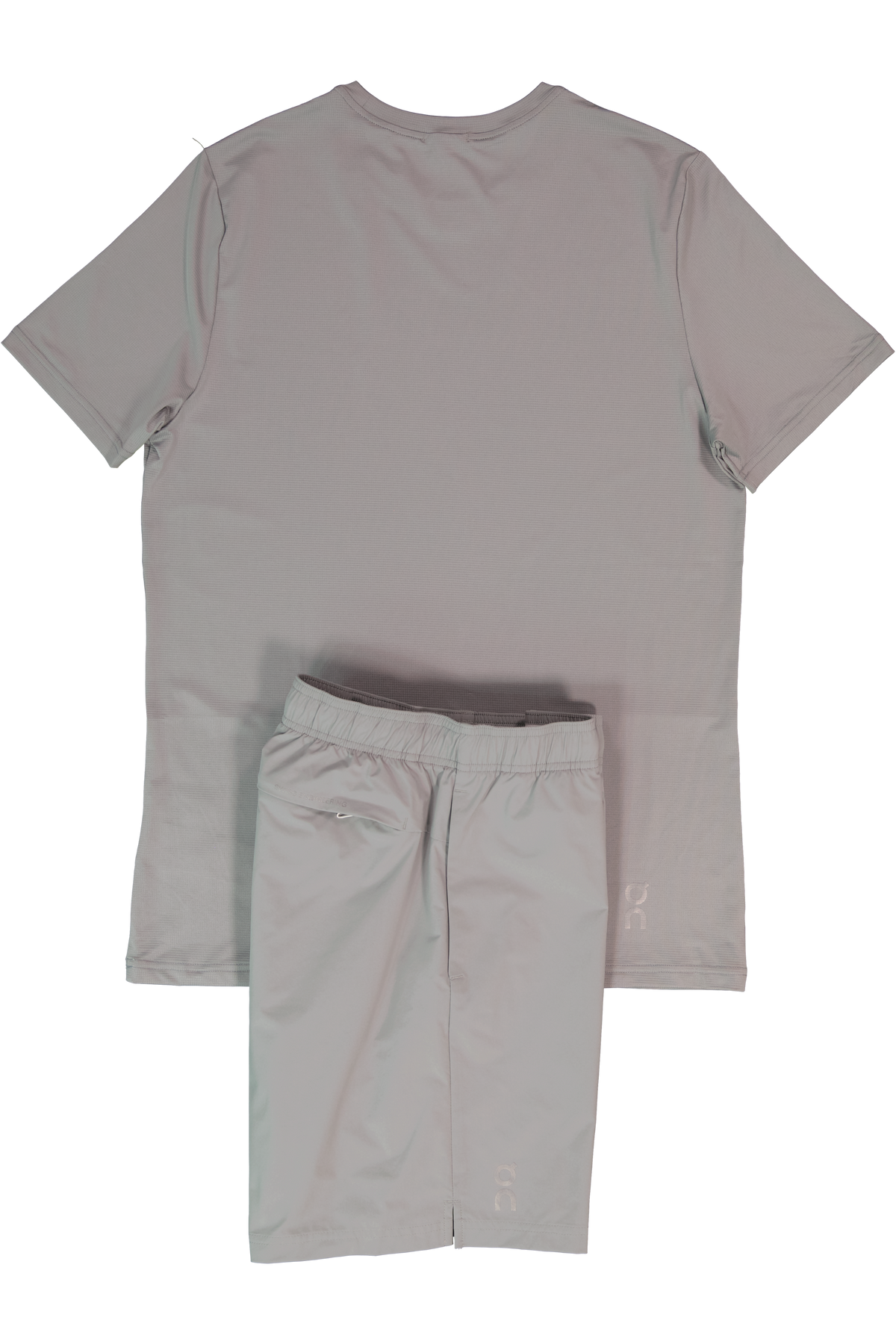 Men's On Running Core-T 1 Apollo & 7" Core Shorts 1 Apollo Set — view 2