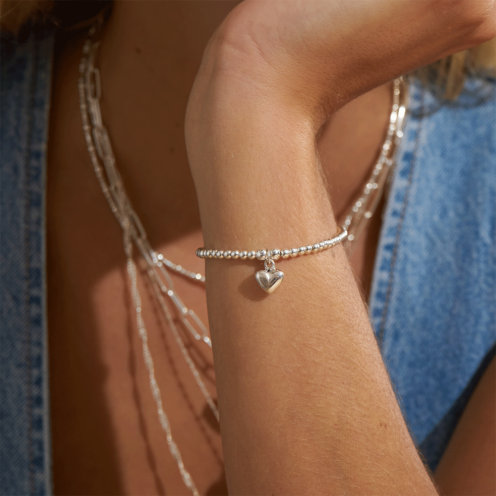 ChloBo Puffed Heart Bracelet