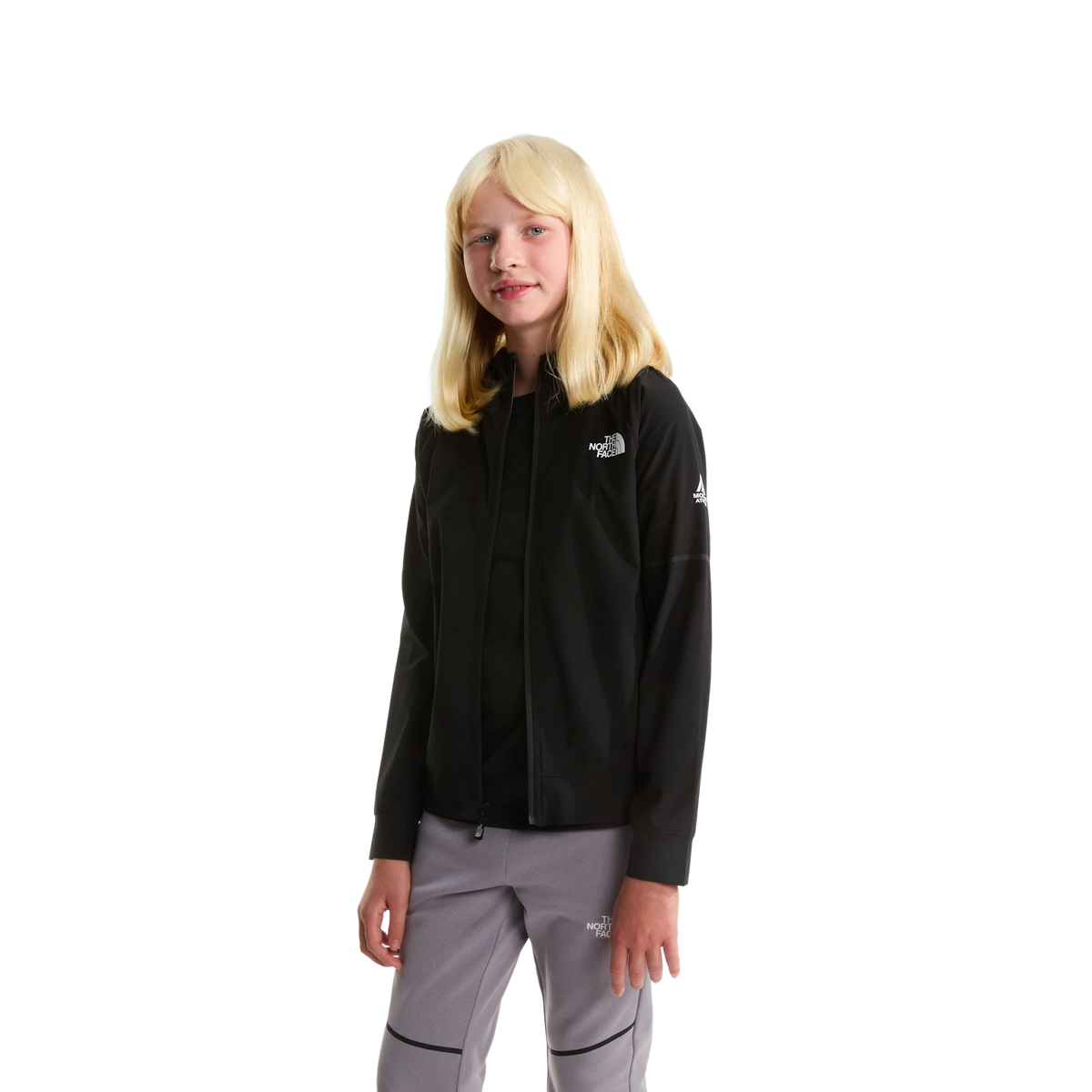 Teen The North Face Mountain Athletics Woven Jacket TNF Black — view 8