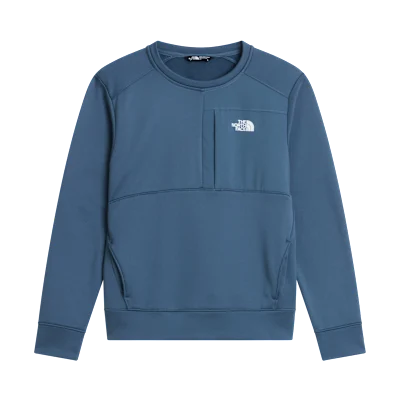 Teen The North Face Performance Fleece Crew Granite — view 3