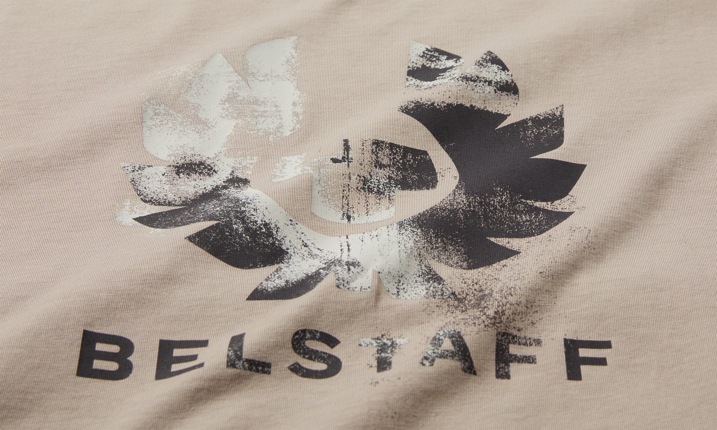 Mens Belstaff Concrete Blur T Shirt — view 3