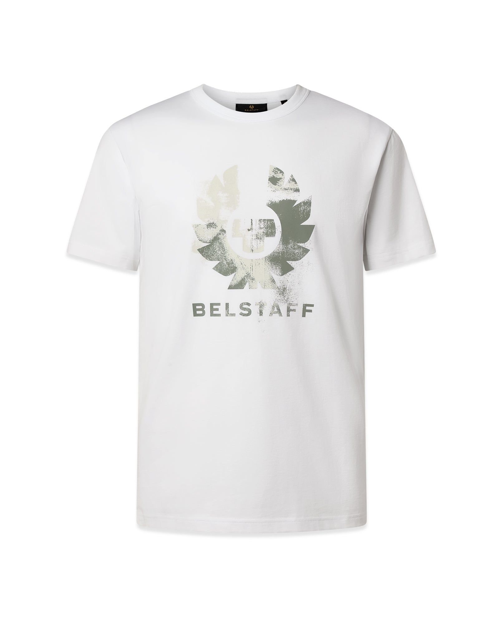 Mens Belstaff White Blur T Shirt