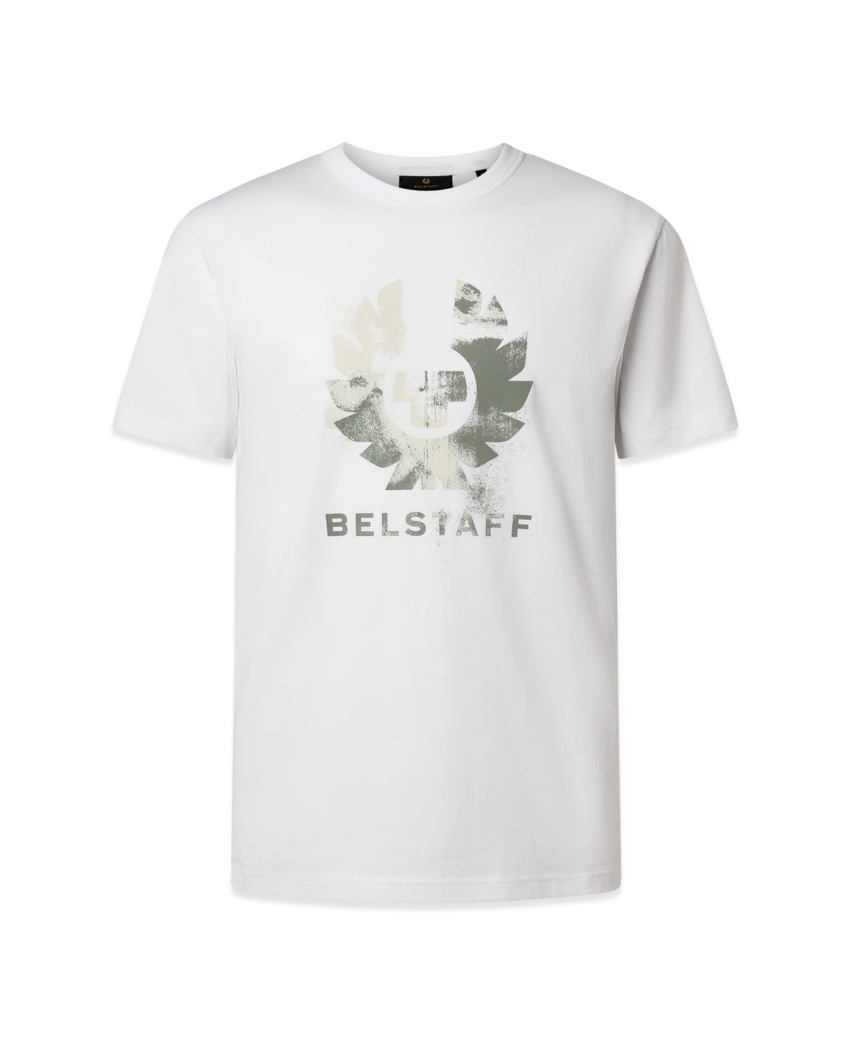 Mens Belstaff White Blur T Shirt — view 2