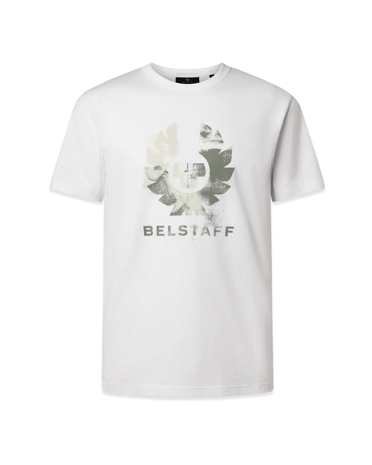 Mens Belstaff White Blur T Shirt