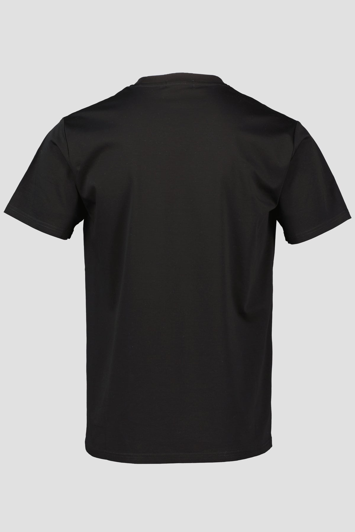 Men's Belier Black Mercerised T Shirt — view 5
