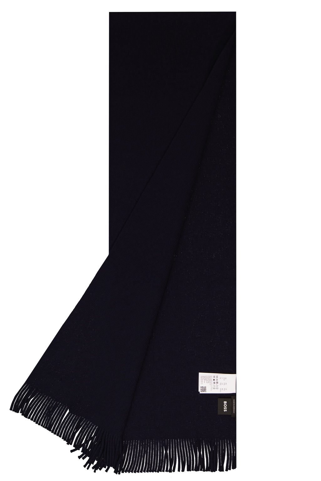 BOSS Black Albas Dark Blue Scarve