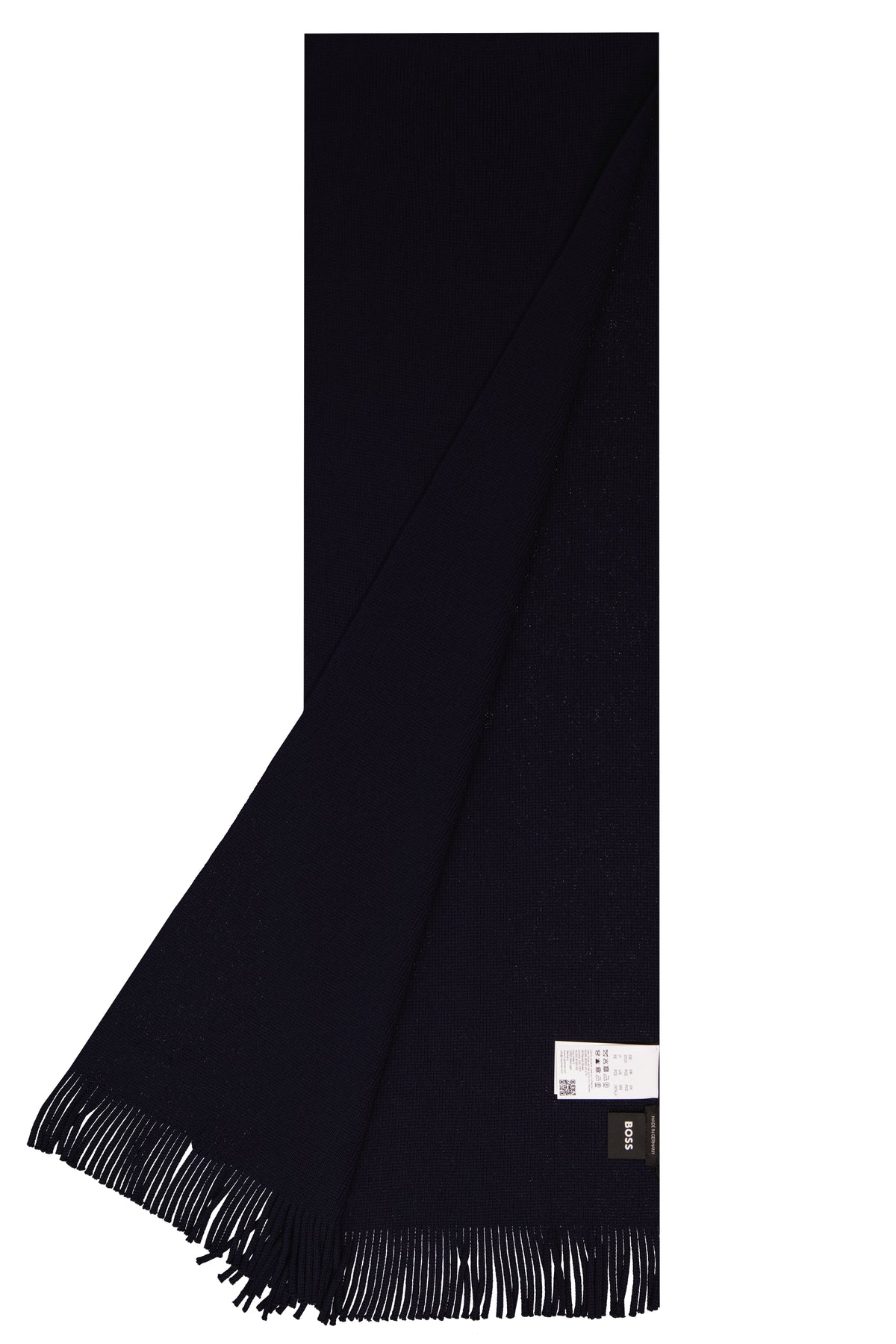 BOSS Black Albas Dark Blue Scarve
