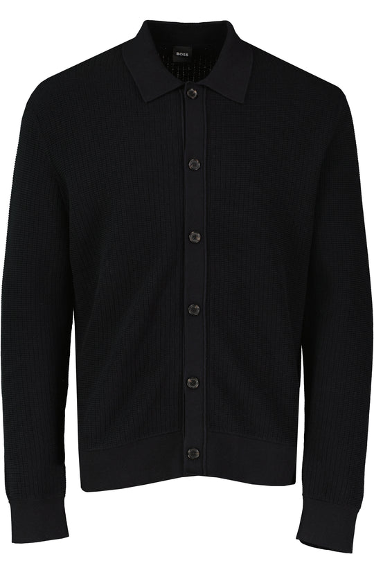BOSS Black C-Laconico Cardigan Black Knitwear