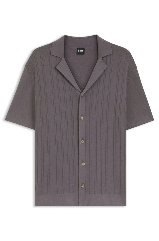 BOSS Black C-Neri Medium Purple Knitwear