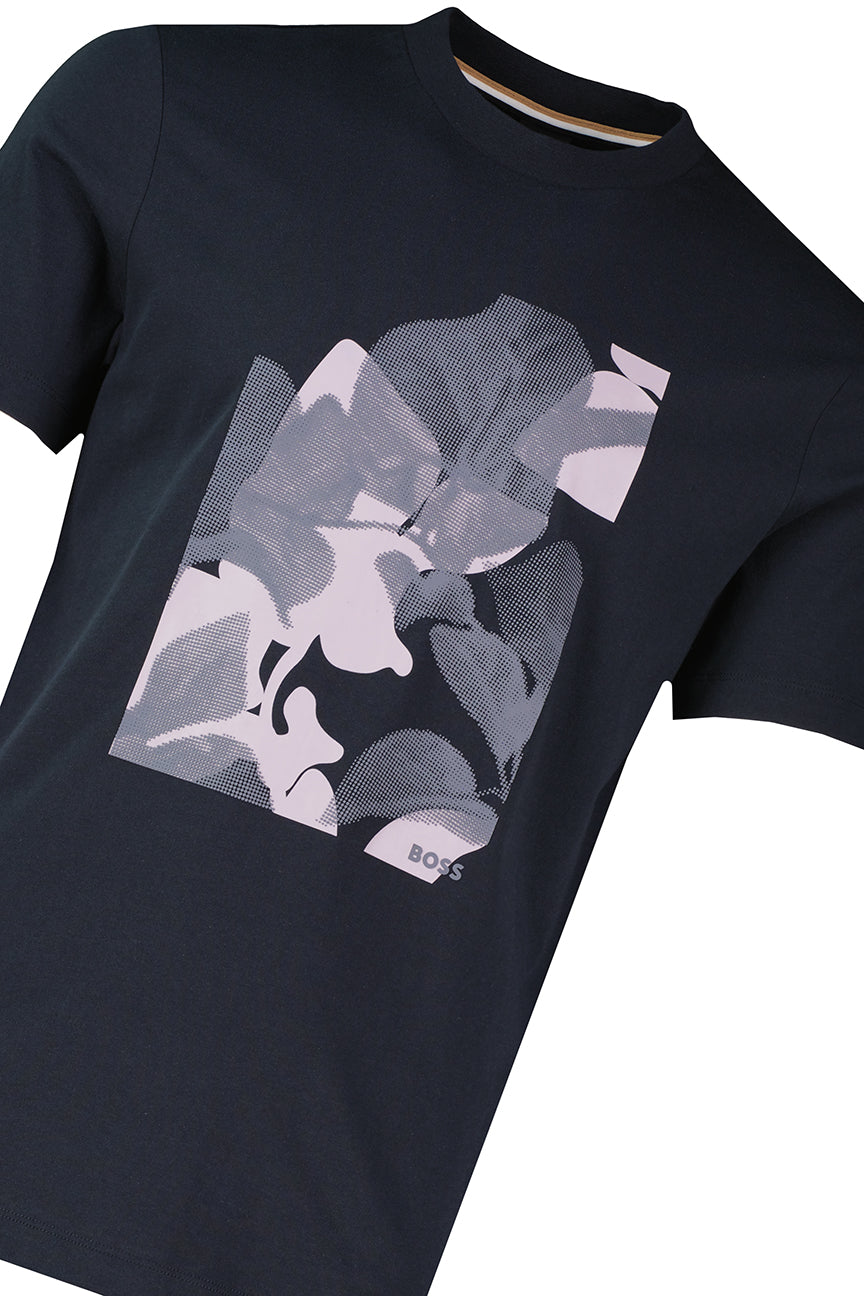 BOSS Black C-Thompson 239 Dark Blue T Shirt