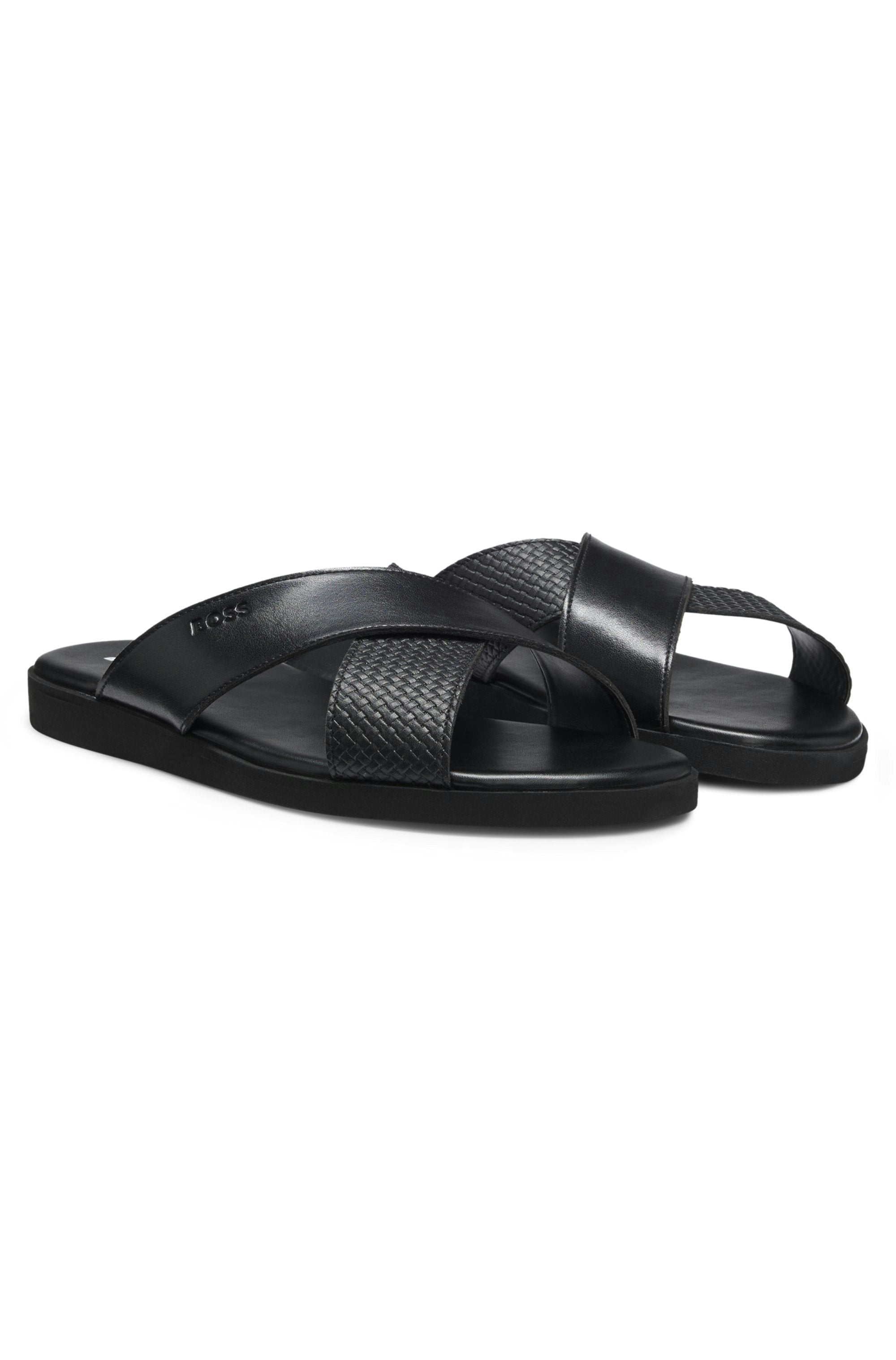 BOSS Black Darrel_Slid_crpuwv Black Slides