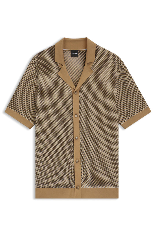 BOSS Black H-Lomare Medium Beige Knitwear