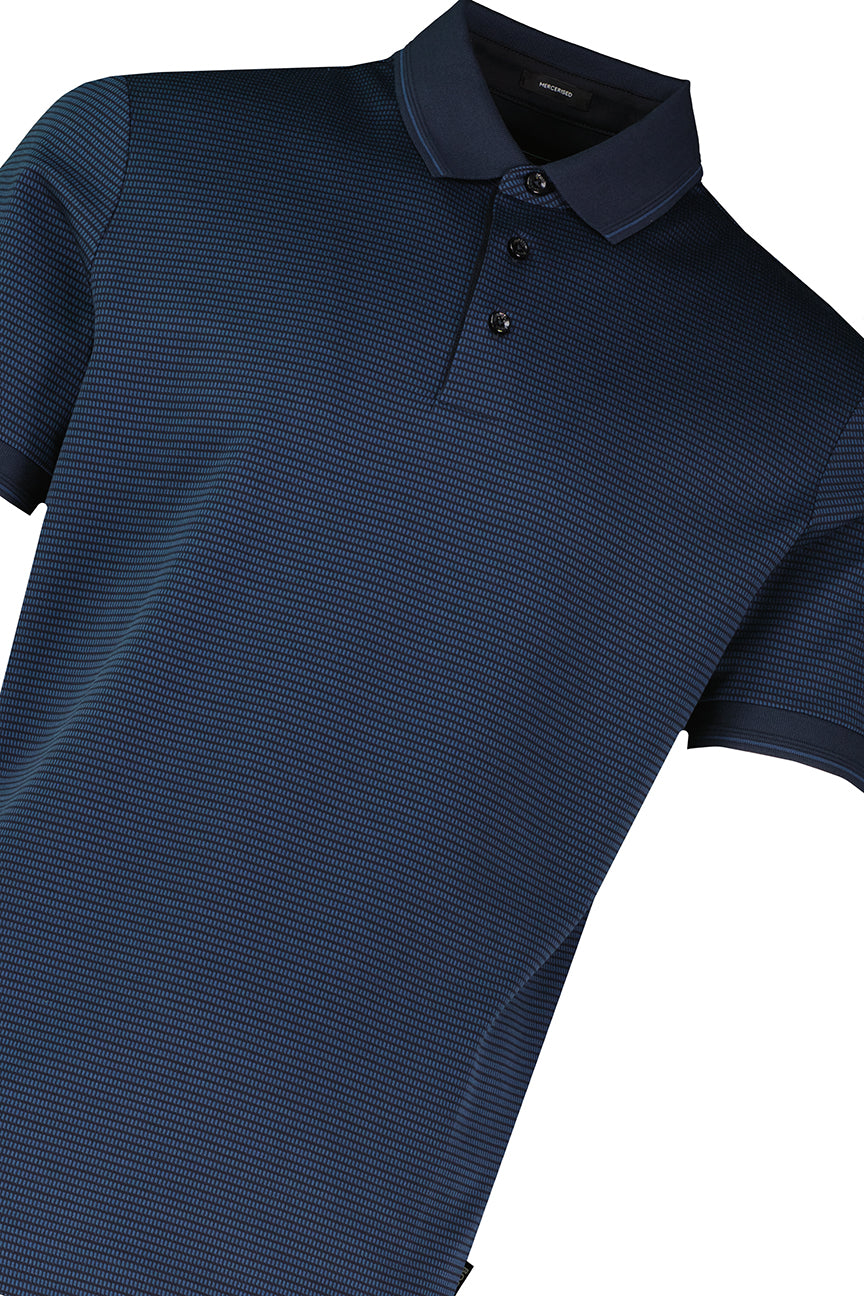 BOSS Black H-Parlay 242 Dark Blue Polo Shirt