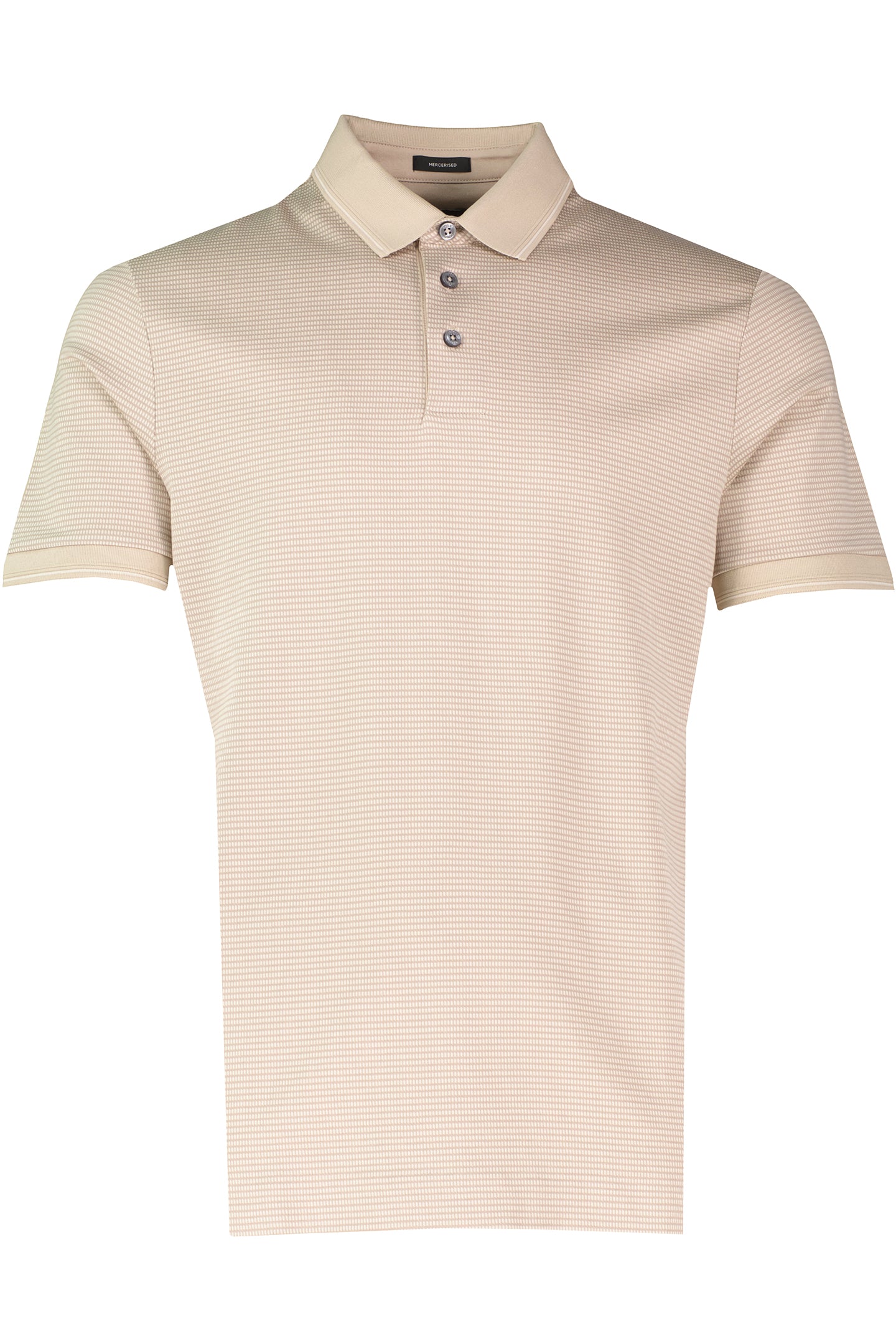 BOSS Black H-Parlay 242 Open Beige Polo Shirt