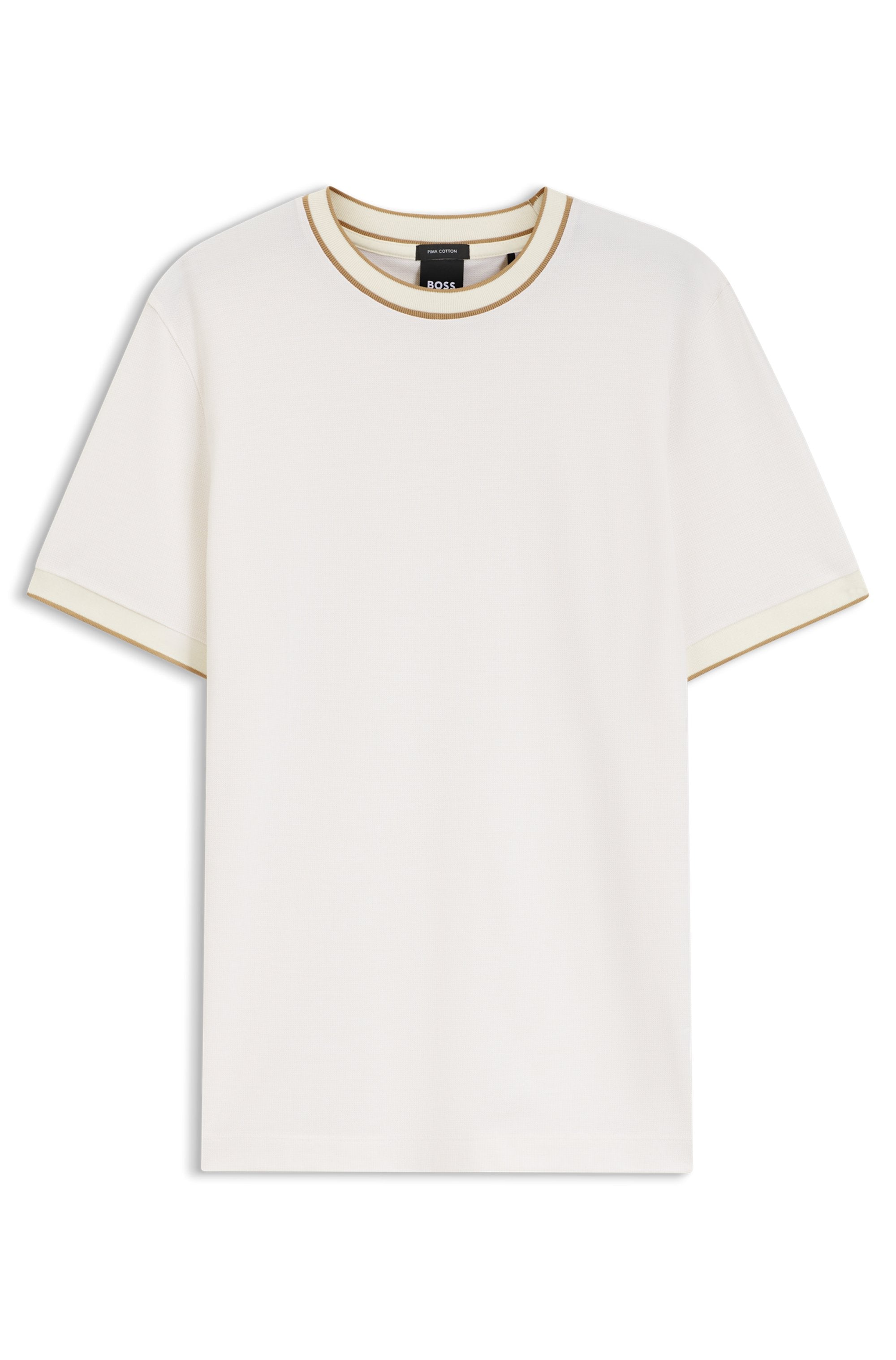 BOSS Black H-Thompson 81 Open White T Shirt — view 2