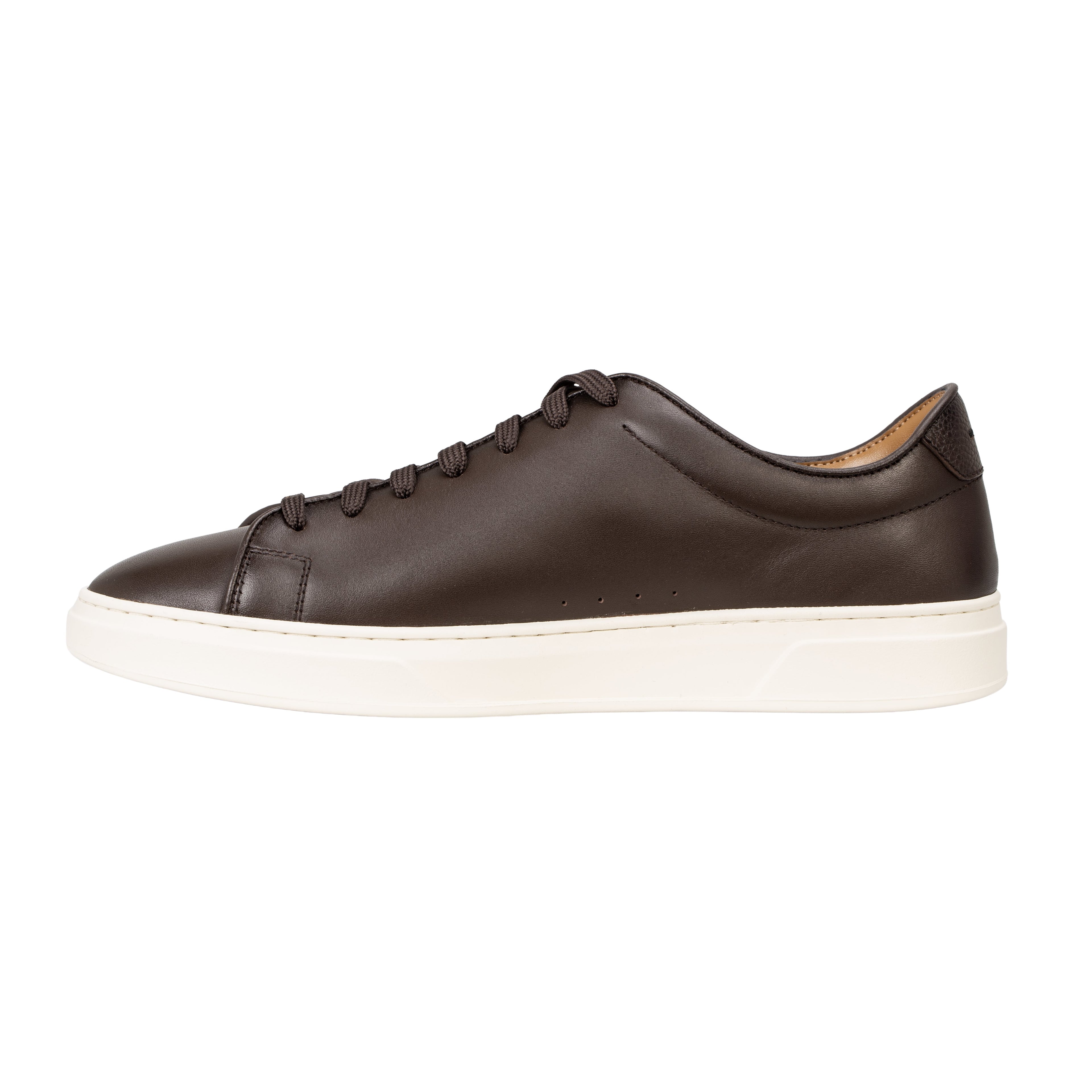 BOSS Black Kieran Tenn butb Dark Brown Trainers — view 2