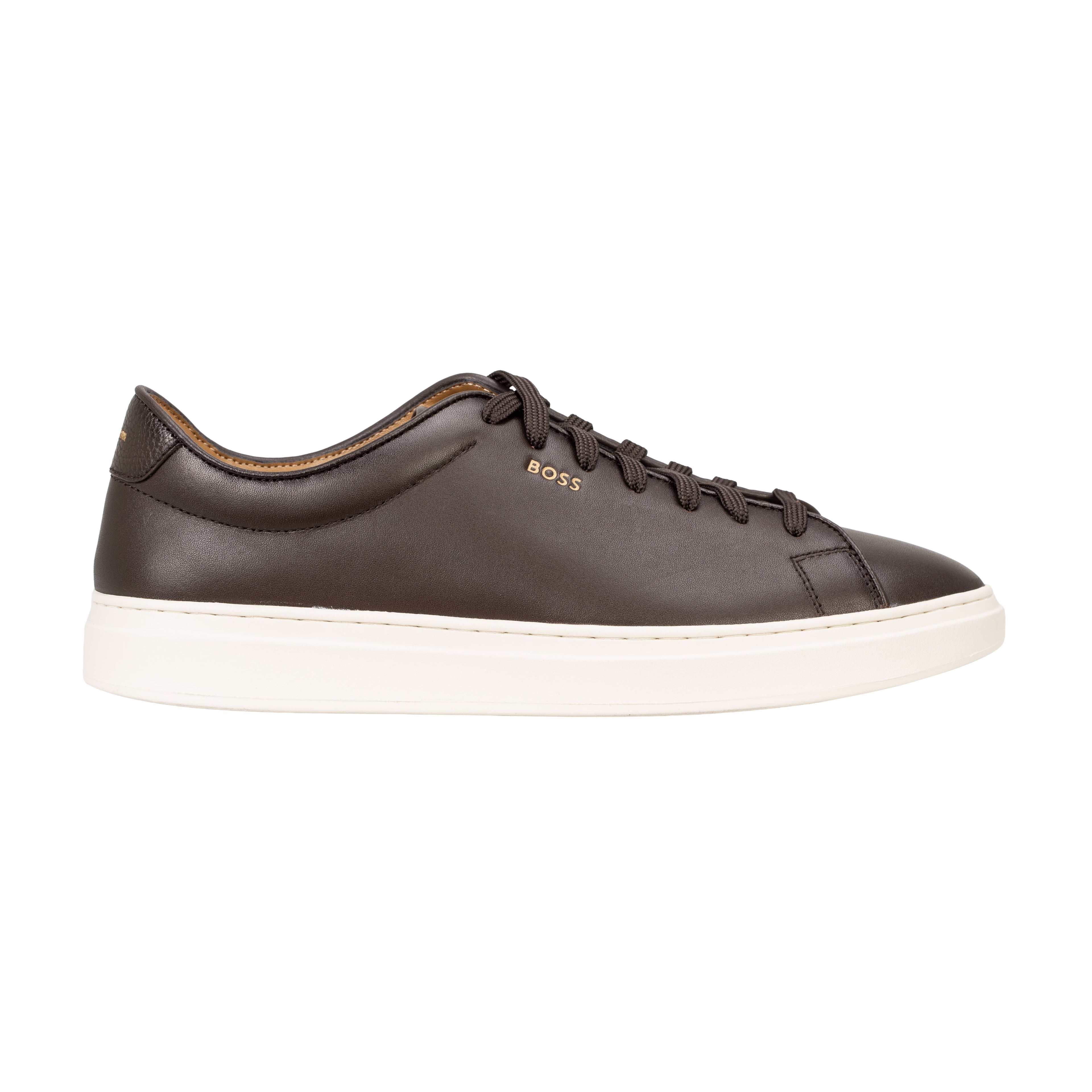 BOSS Black Kieran Tenn butb Dark Brown Trainers