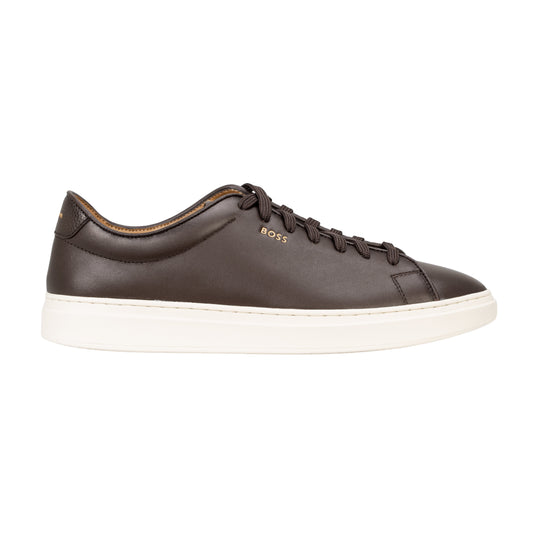 BOSS Black Kieran Tenn butb Dark Brown Trainers