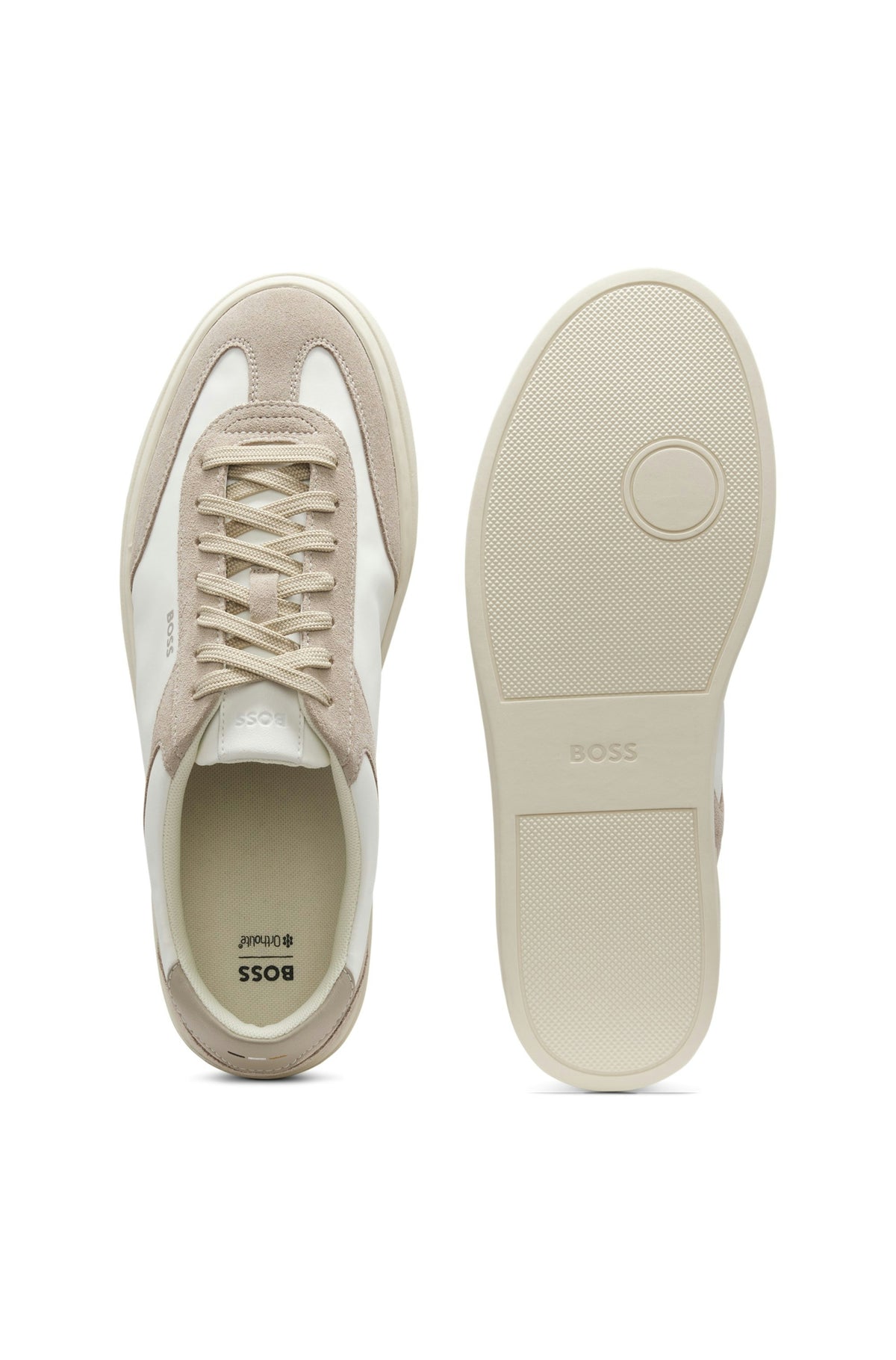 BOSS Black Kieran Tenn sdnyn Open White Trainer — view 2