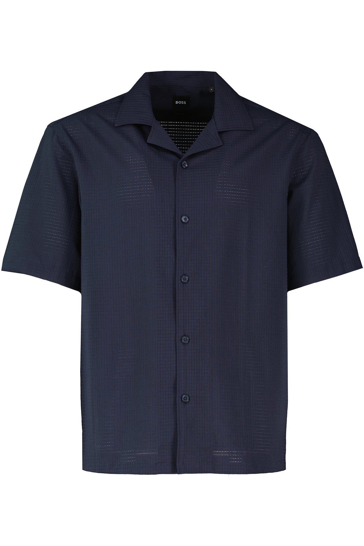 BOSS Black P-LARS-CAMP-262 Dark Blue Shirt