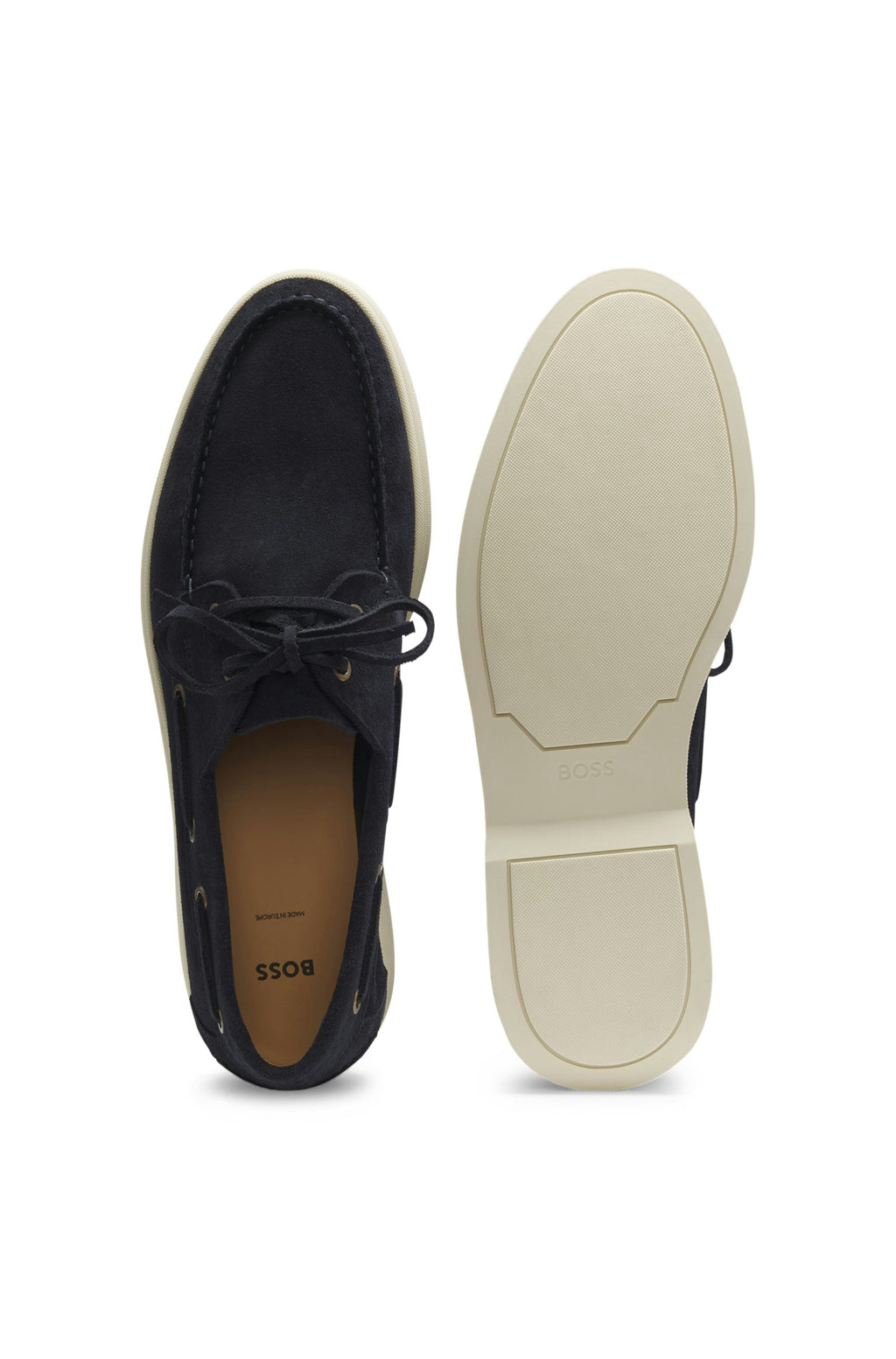 BOSS Black Sienne_Boat_sd Dark Blue Loafers — view 2