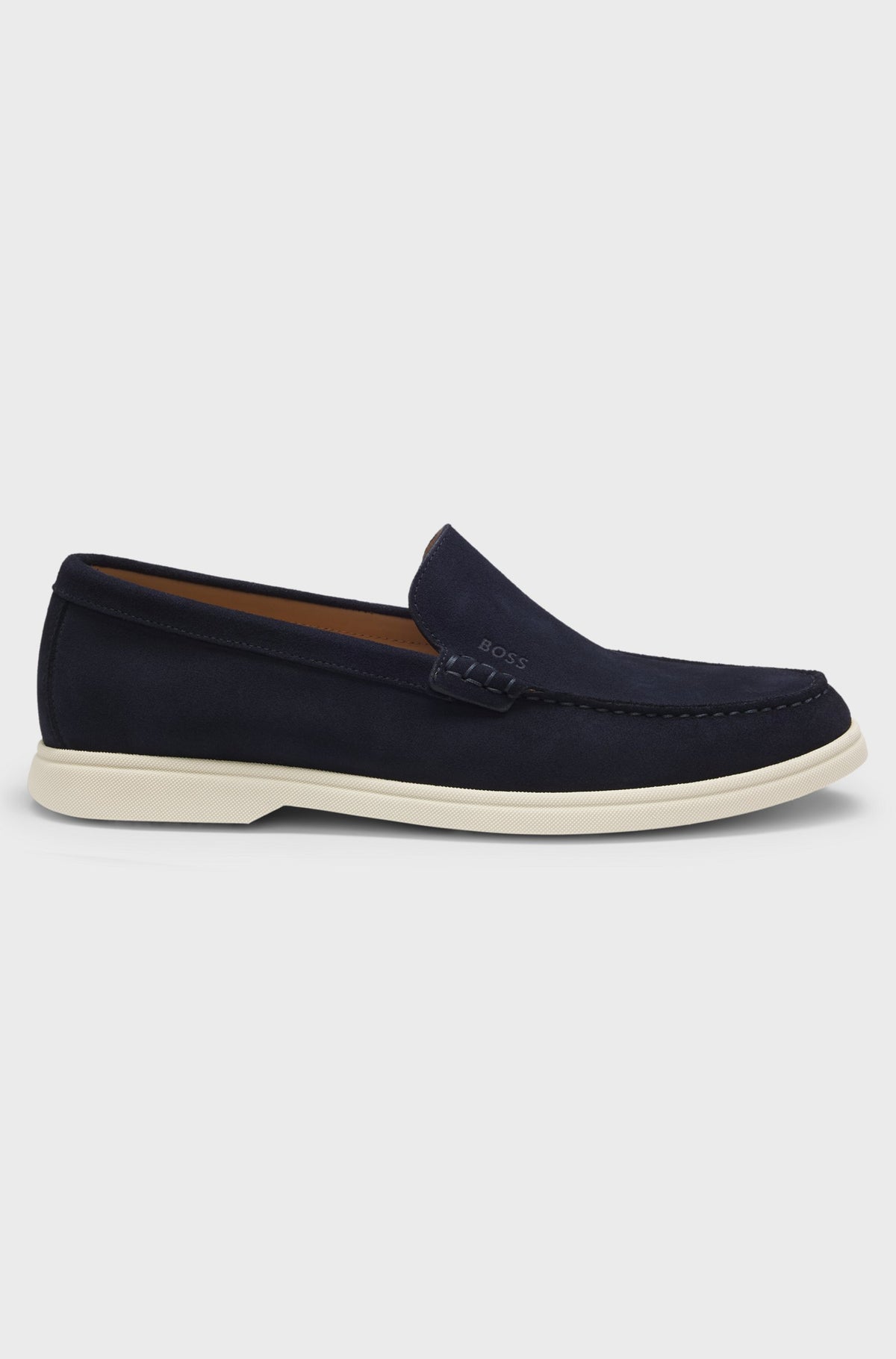 BOSS Black Sienne_Loaf_sd_N Dark Blue Loafers — view 2