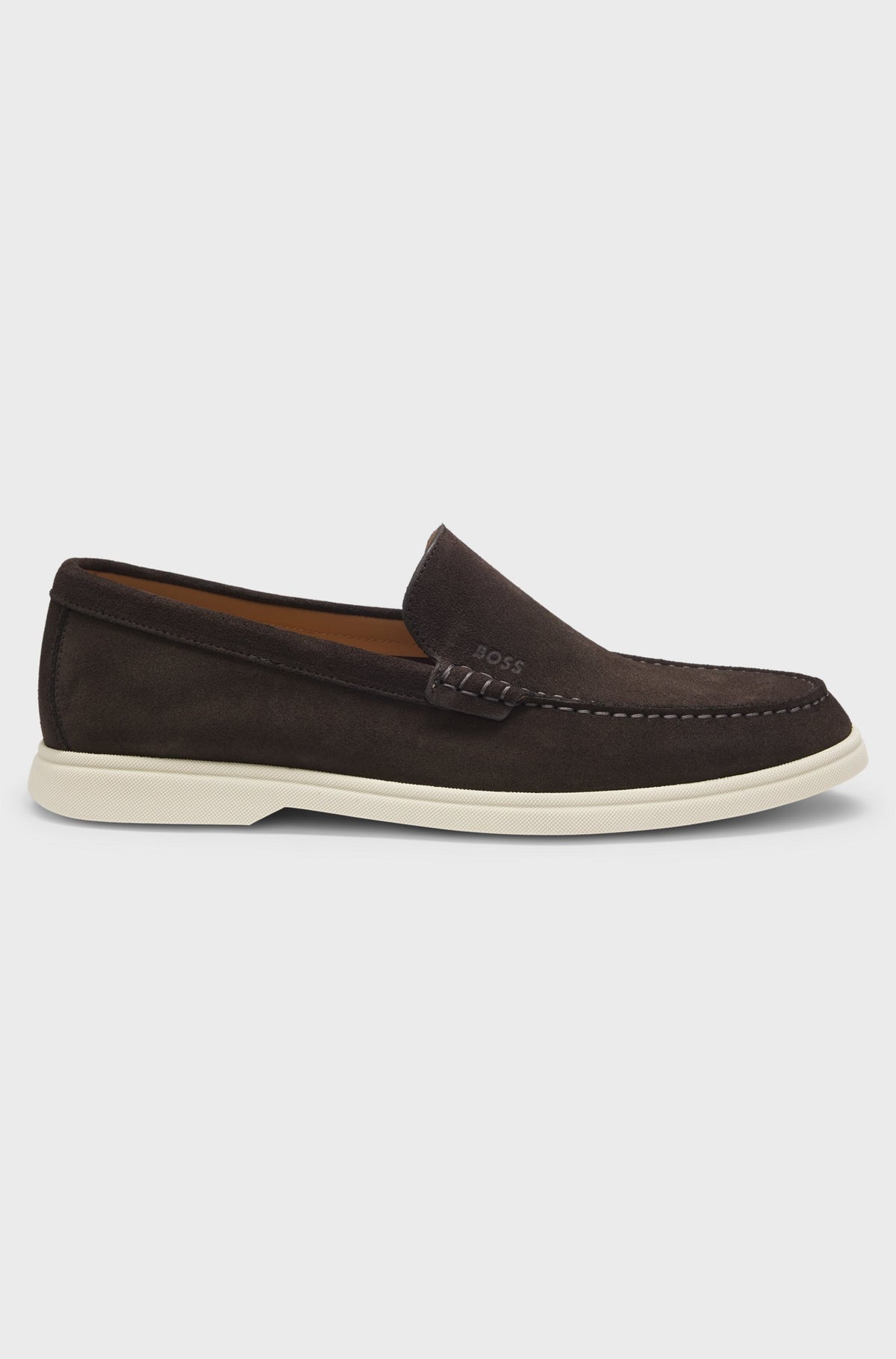 BOSS Black Sienne_Loaf_sd_N Dark Brown Loafers — view 2