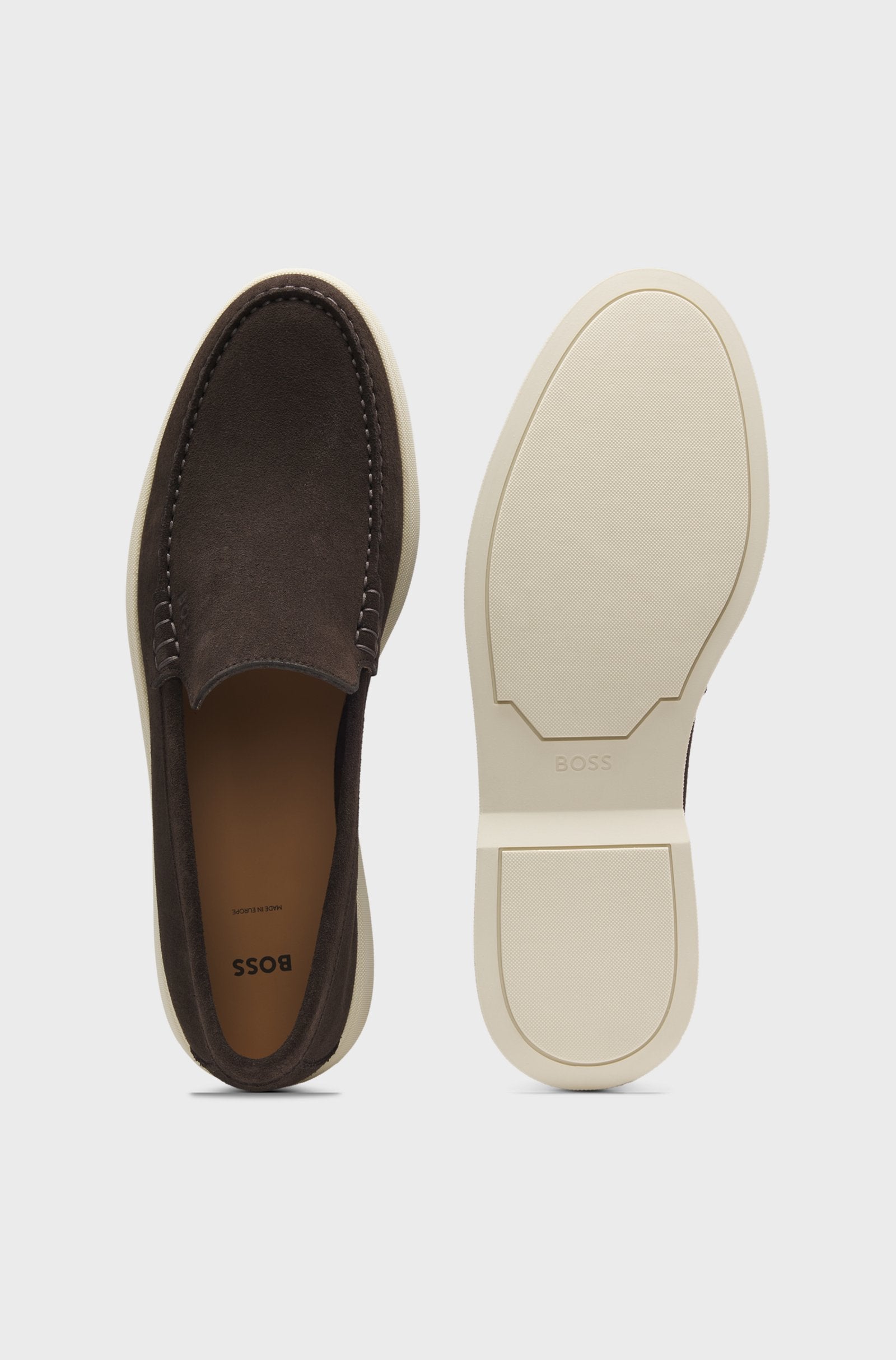 BOSS Black Sienne_Loaf_sd_N Dark Brown Loafers — view 4