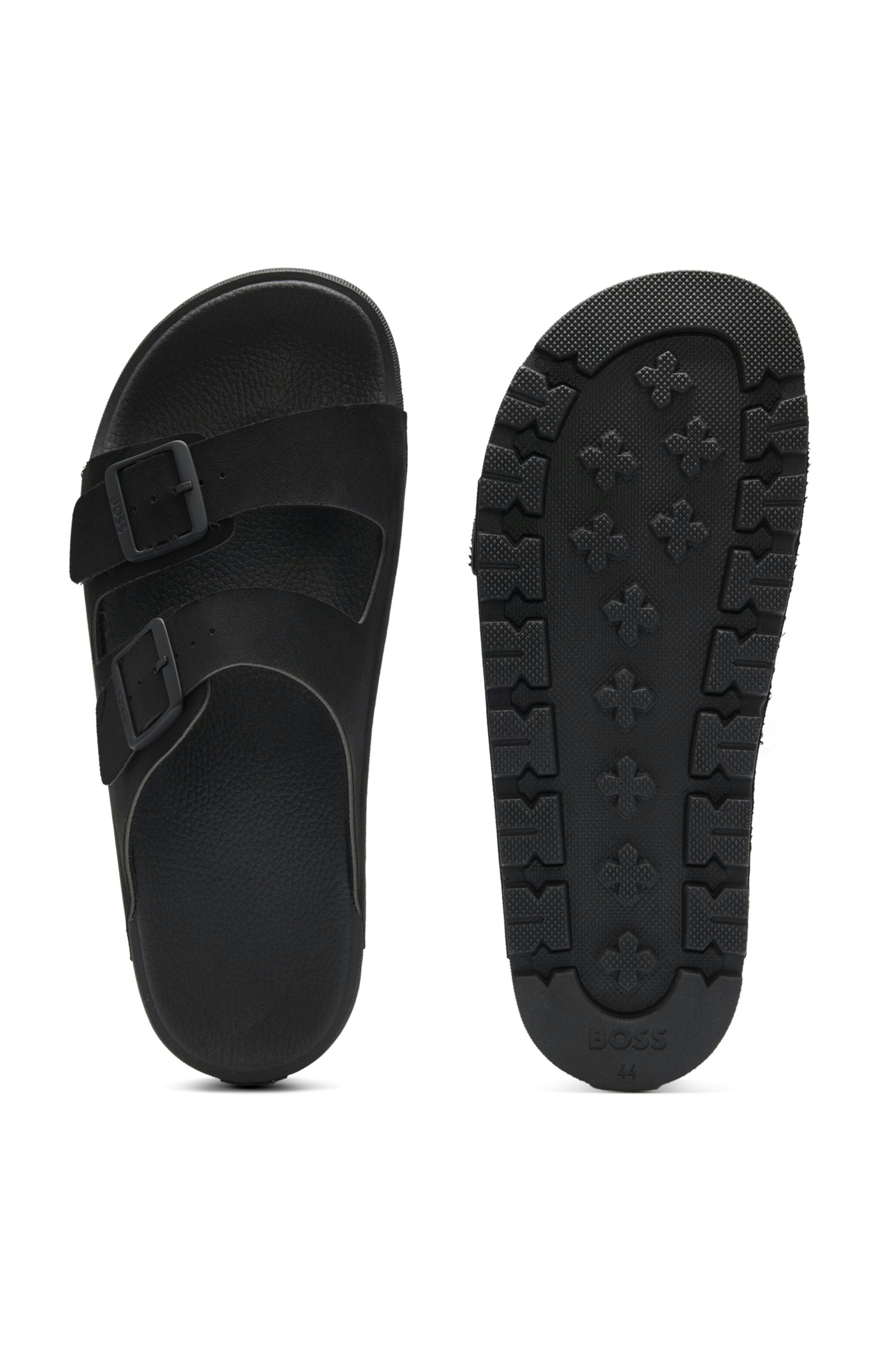 BOSS Black Surfley_Sand_mf Black Sandals — view 2