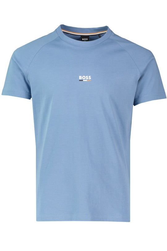 BOSS Black T-Shirt RN Slim Fit Light/Pastel Blue