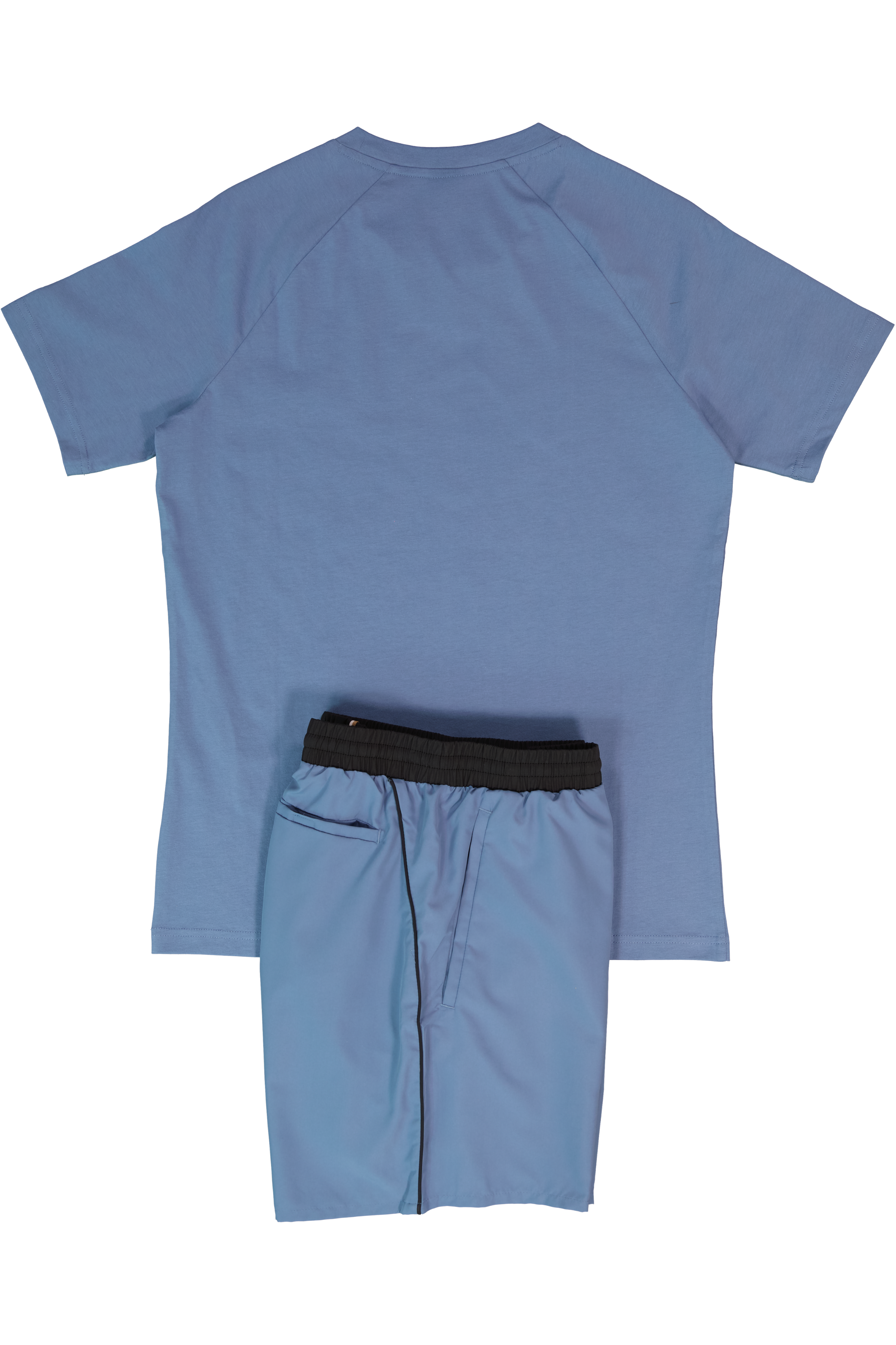 BOSS Black T-Shirt RN Slim Fit Light/Pastel Blue & Starfish Swimwear Set — view 2