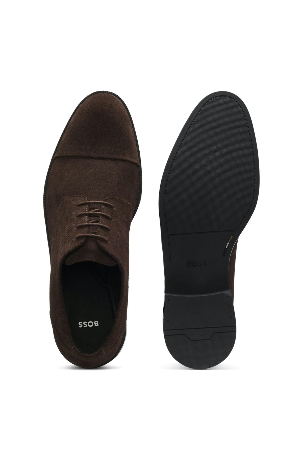 BOSS Black Tayil Derb sdct Dark Brown Shoe — view 2